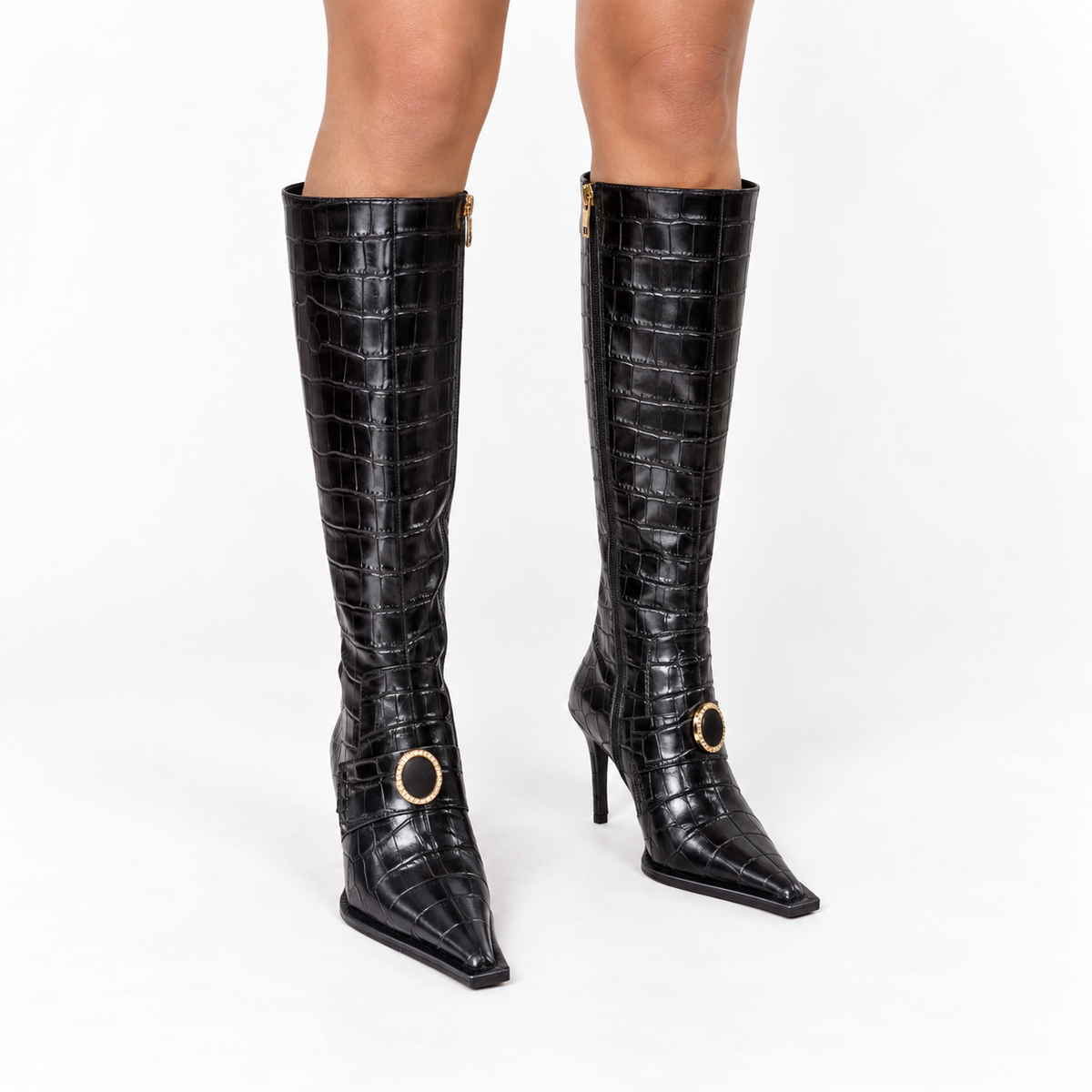 Womens Boots — black front