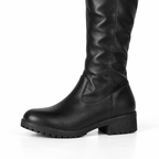Women Knight Boots — black detail
