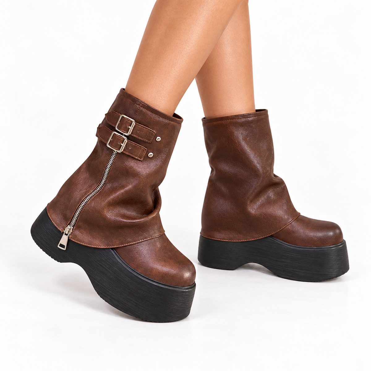 Women Boots — brown front