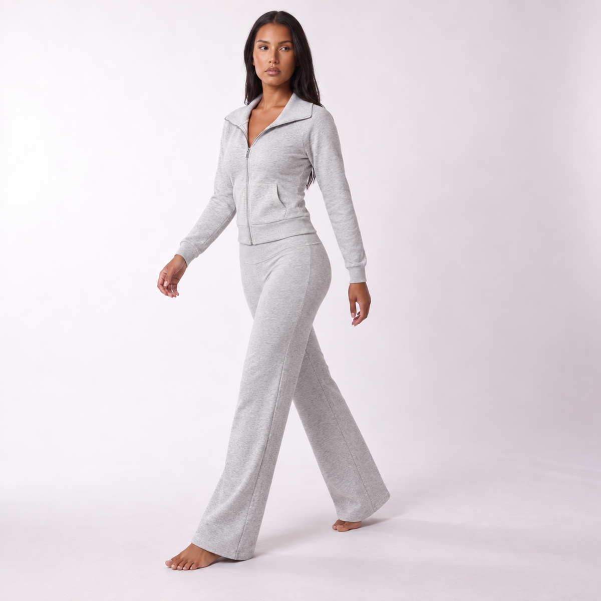 Mooi Muse Fleece Set Dames - Los Vest of Broek